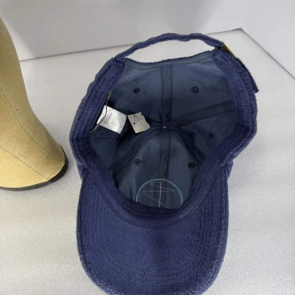 Anthropologie Hat Strapback Hamptons Regatta Yachting Club Terry Cloth Beach